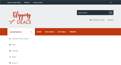 Desktop Screenshot of clippingdeals.com